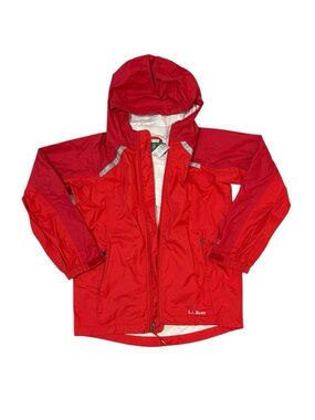 L.L. Bean kids Trail Model Rain Jacket